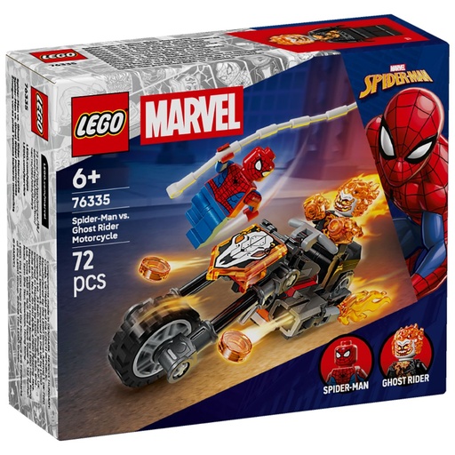 LEGO 76335 Marvel Spider-Man vs. Ghost Rider Motorcycle