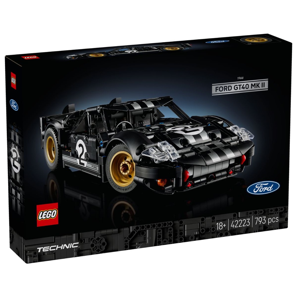 LEGO 42223 Technic 1966 Ford GT40 MKII Race Car