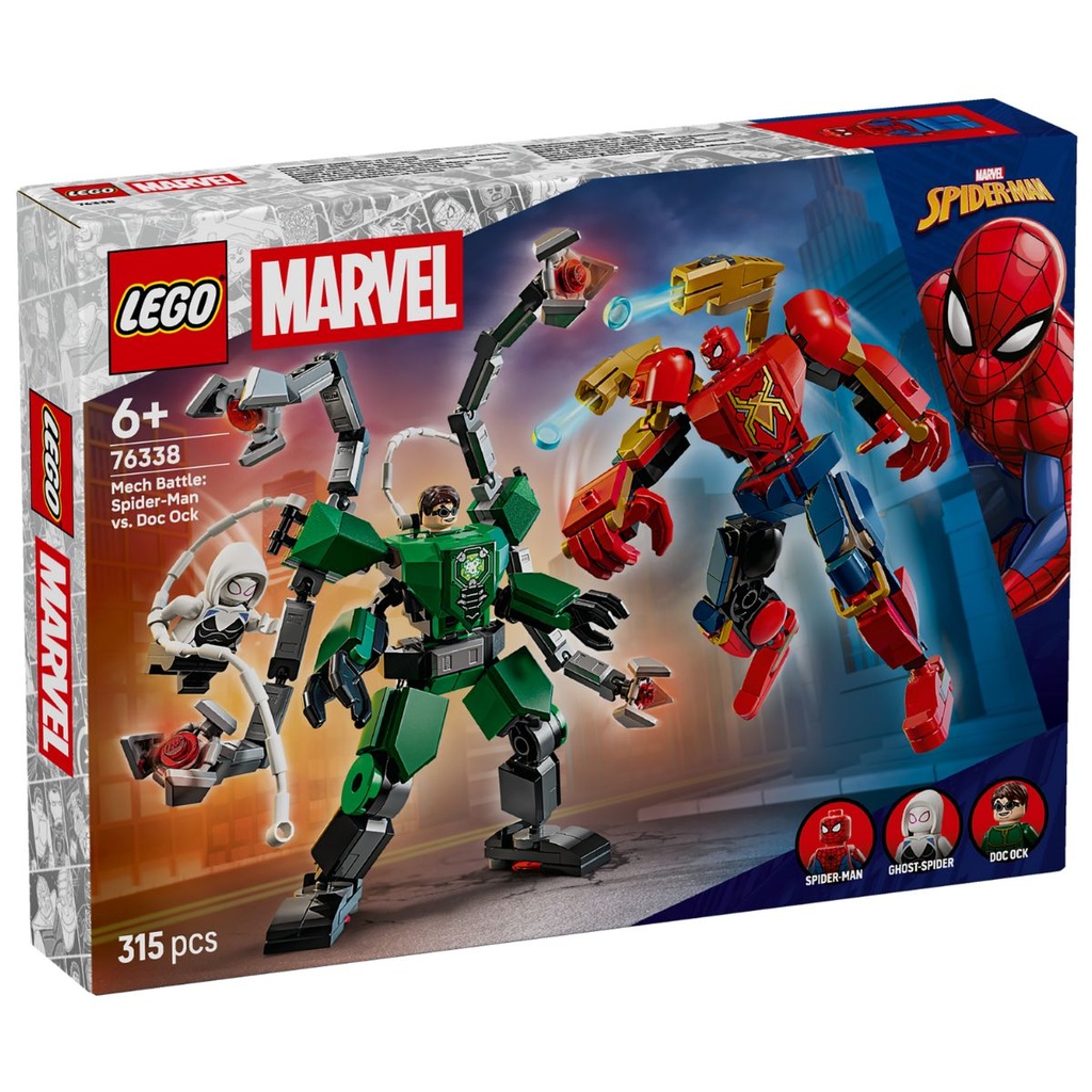 LEGO 76338 Marvel Mech Battle SpiderMan vs. Doc Ock