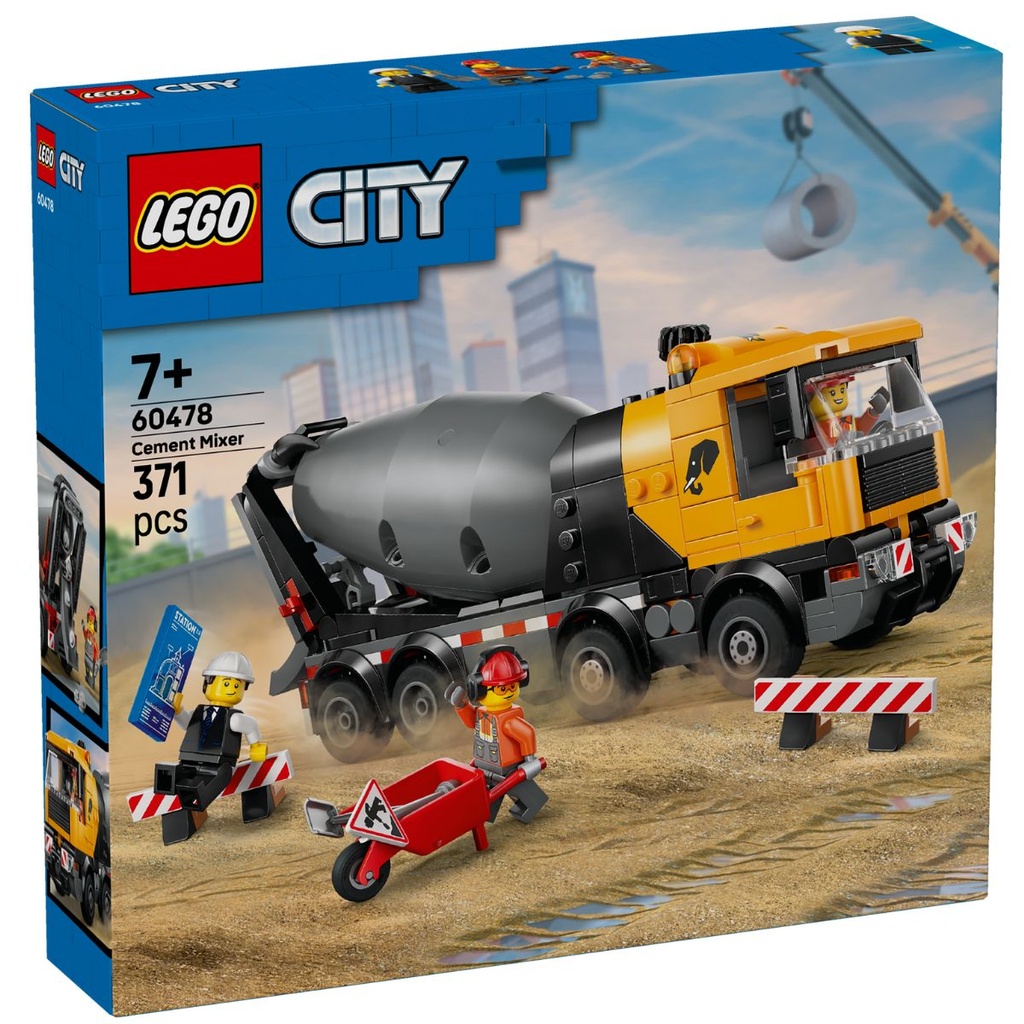 LEGO 60478 City Cement Mixer