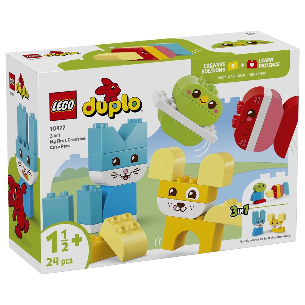 LEGO 10477 DUPLO My First 3 in 1 Creative Cute Pets