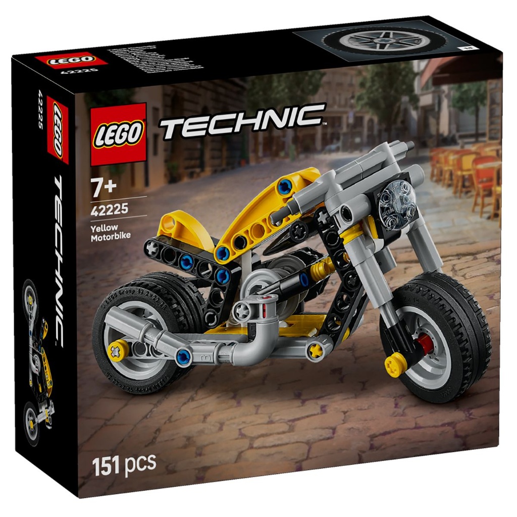 LEGO 42225 Technic Yellow Motorcycle