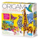 4M Little Craft Kit Origami Zoo Animals Kit