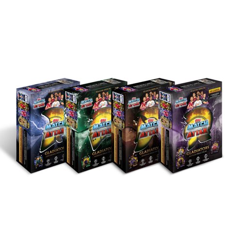 Topps Match Attax Champions League 2025/26 Mega Tin-Bundle of 4