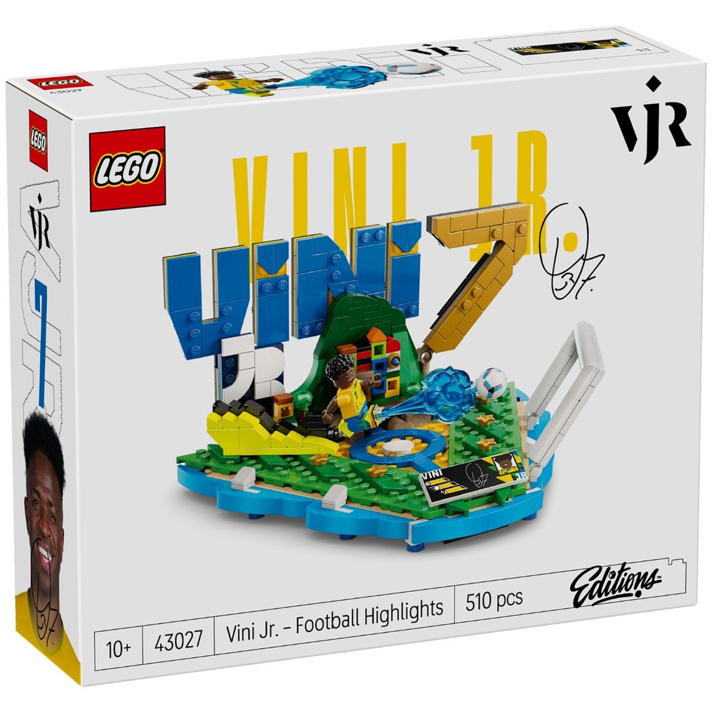 LEGO 43027 Editions Vini Jr.Soccer Highlights