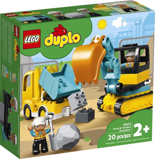 LEGO 10931 Duplo Truck n Tracked Excavator
