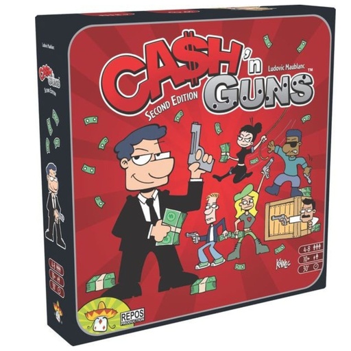Cash n Guns 2nd Edition Board Game
