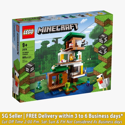 LEGO 21174 Minecraft The Modern Treehouse