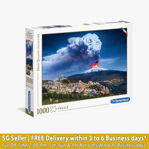 Clementoni 1000 Pcs Jigsaw Puzzle Asst