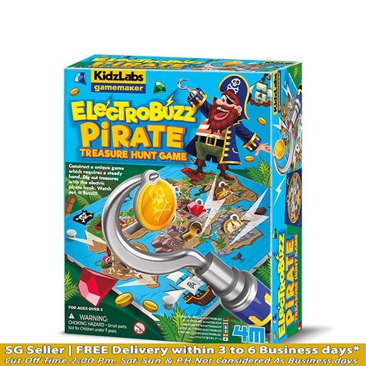 Electrobuzz Pirate Treasure Hunt Game