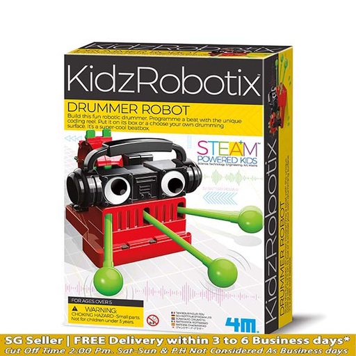 4M Kidzrobotix Drummer Robot