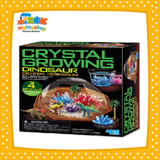 Dinosaur Crystal Terrarium