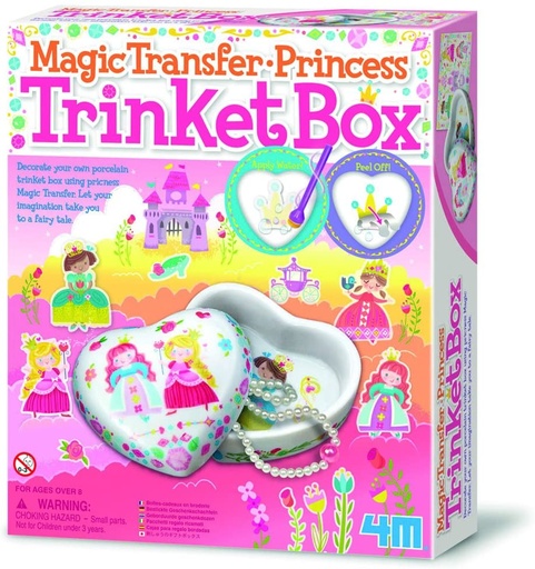 4M Magic Transfer Princess Trinket Box
