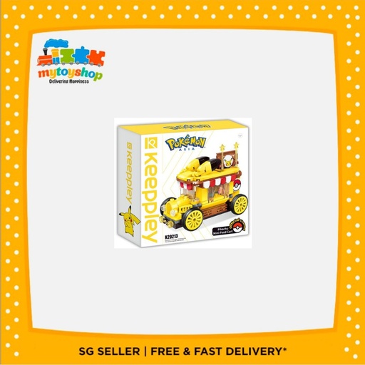 Keeppley Pokemon Mini Gourmet Car