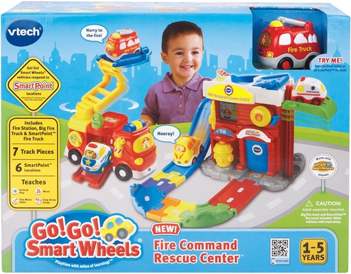 VT Toot Toot Drivers Fire Station Deluxe