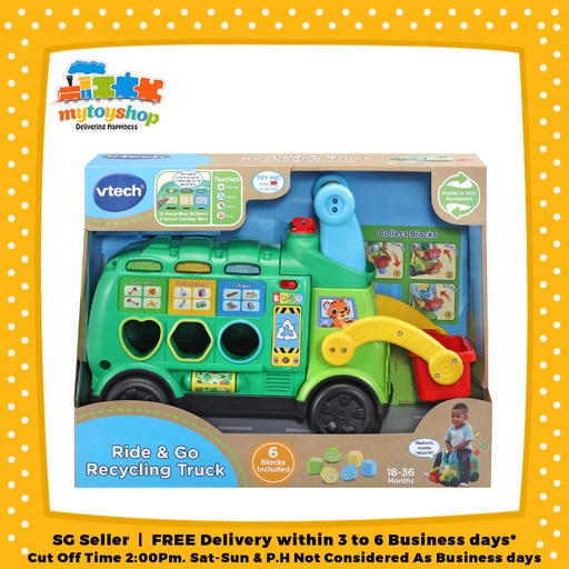 VTech Ride n Go Recycling Truck