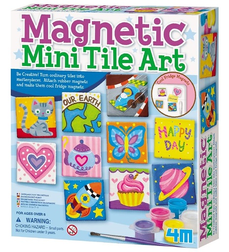 4M Magnetic Tile Art
