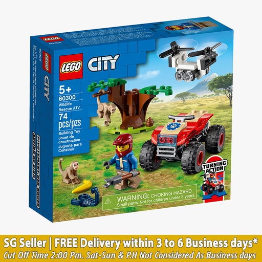LEGO City 60300 Wildlife Rescue ATV