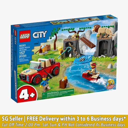 LEGO 60301 City Wildlife Rescue Offroader