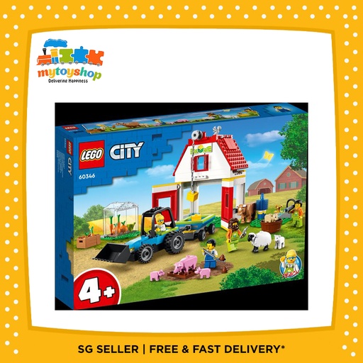 LEGO 60346 City Barn n Farm Animals