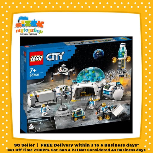 City 60350 Space Lunar Research Base