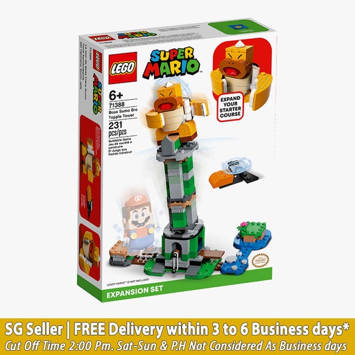 LEGO 71388 Boss Sumo Bro Topple Tower Expansion Set