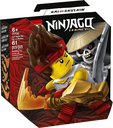 LEGO 71730 Epic Battle Set-Kai vs Skulkin