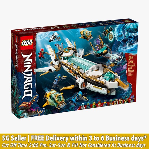 LEGO Ninjago 71756 Hydro Bounty
