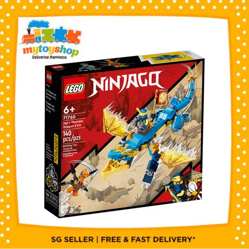 LEGO 71760 Ninjago Jay's Thunder Dragon EVO