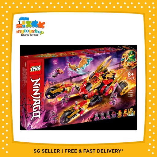 LEGO 71773 Ninjago Kai's Golden Dragon Raider