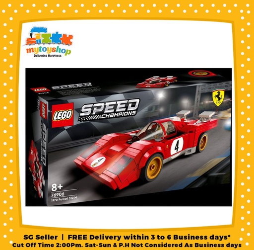 LEGO 76906 SC 1970 Ferrari 512 M