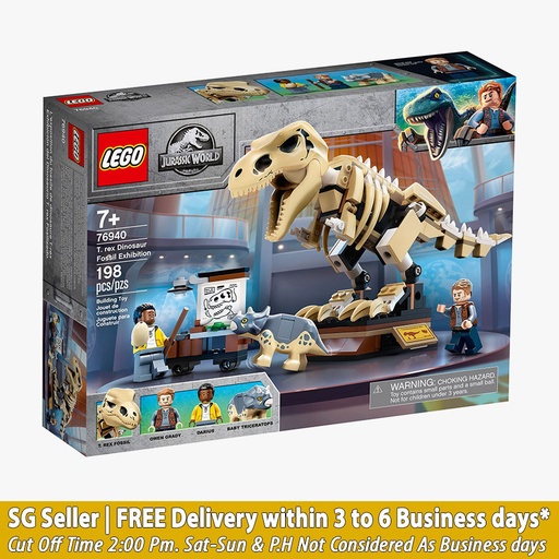 LEGO 76940 JW Dino Fossil Exhibition