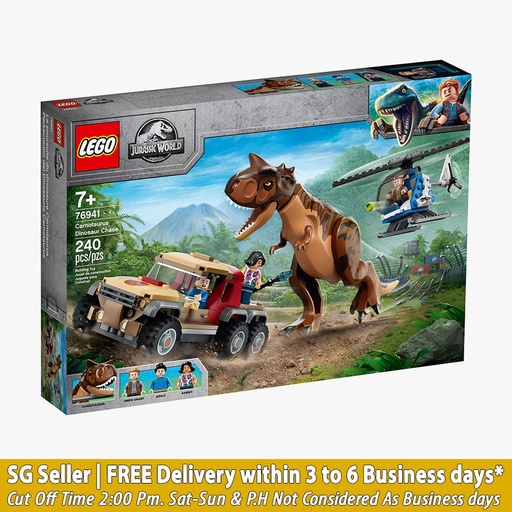 LEGO JW Carnotaurus Dino Chase