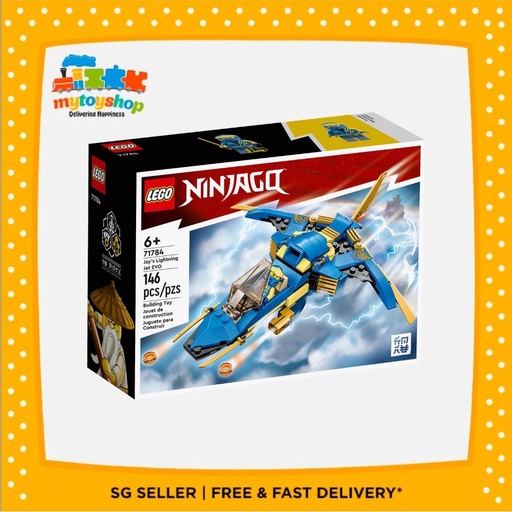 LEGO Ninjago 71784 Jay’s Lightning Jet EVO