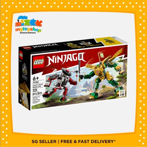 LEGO Ninjago 71781 Lloyd’s Mech Battle EVO