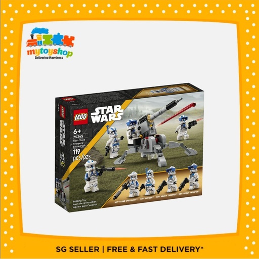 SW 75345 501st Clone Troopers™ Battle Pack