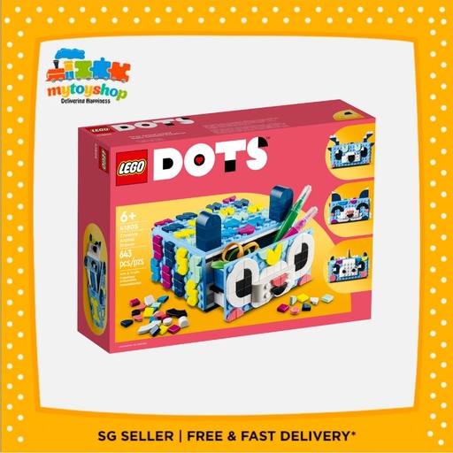 LEGO DOTS 41805 Creative Animal Drawer