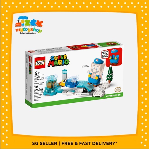 LEGO SM 71415 Ice Mario Suit and Frozen World Expansion Set