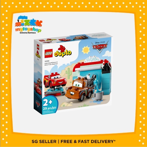 DUPLO Disney 10996 Lightning McQueen &amp; Mater's Car Wash Fun