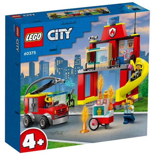 LEGO City 60375 Fire Station and Fire Truck