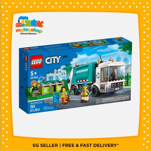 LEGO City Great Vehicles 60386 Recycling Truck
