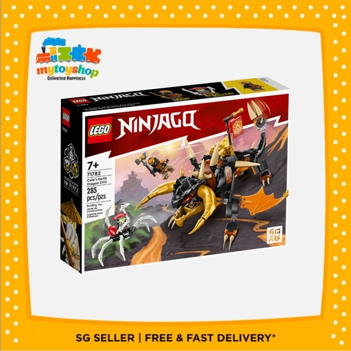 LEGO Ninjago 71782 Cole’s Earth Dragon EVO