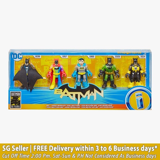 Fisher Price Imaginext Batman 80th Anniversary Collection Pack