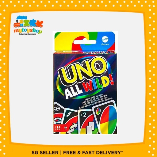 Mattel Games UNO Wild Card Game