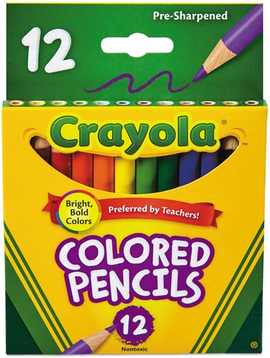 Crayola 36 Short Color Pencils