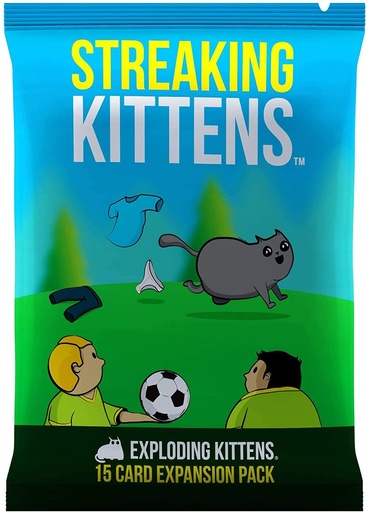 Streaking Kittens: This Is The Second Expansion of Exploding Kittens