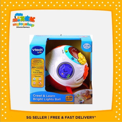 VTech Wiggle and Crawl Ball (Styles May Vary)