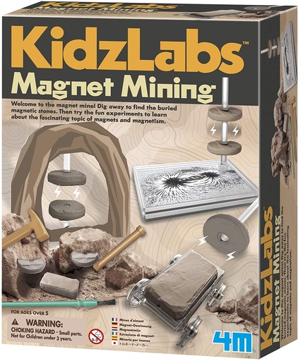 4M KidzLabs Magnet Mining Kit