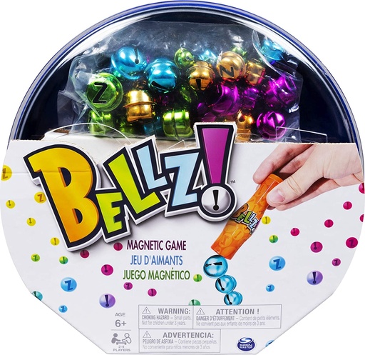 Bellz Family Game with Magnetic Wand and Colorful Bells