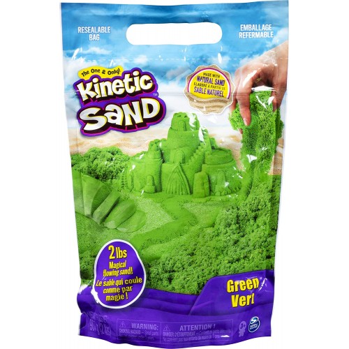 Original ( Kinetic Sand2lb ) Colour Bag (Green, Purple or Blue)